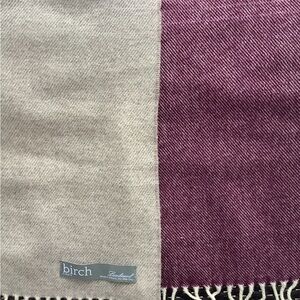 New lambswool scarf made in Ireland